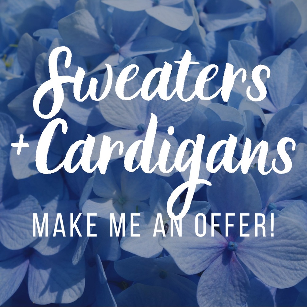 ✨SWEATERS & CARDIGANS✨